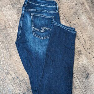 Silver Boyfriend Jean Size  W 29/L29